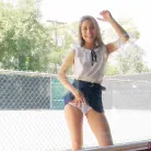 Lilly Ford in 'After School Workout'